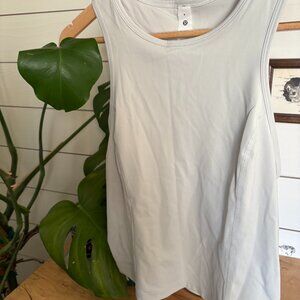 Lululemon Racerback Tank in Grey, Size 8